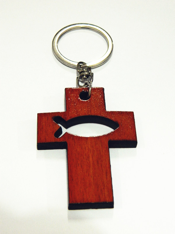 CROSS WITH FISH